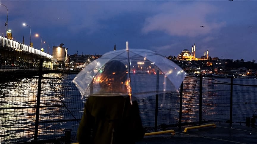 İstanbul için kuvvetli sağanak ve kar yağışı uyarısı