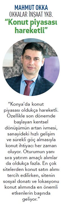 Konyalılar konutta site konseptini sevdi-1