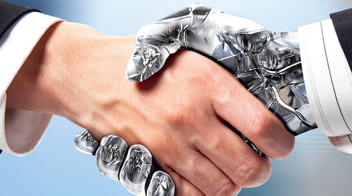 Robot çalışanlar görev başında!