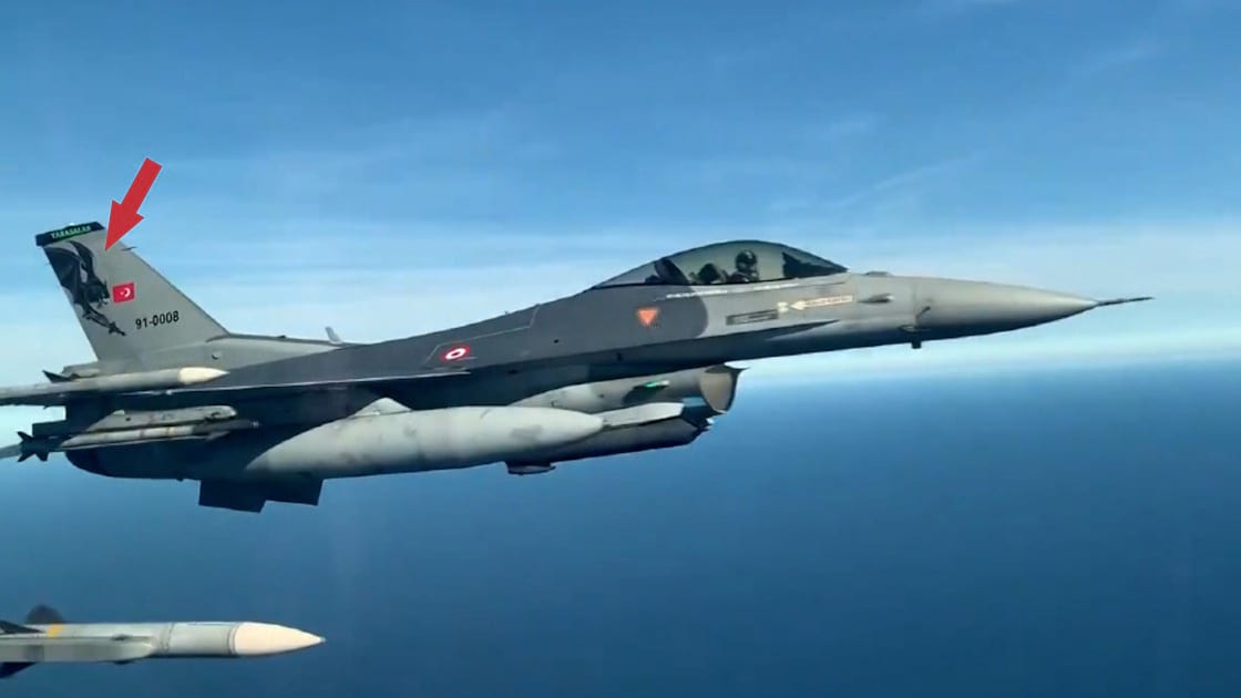 F-16'lardaki 'yarasa' ve 'kartal' amblemlerinin sırrı