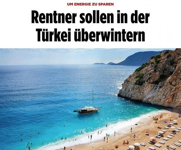 Almanya'da 'emekliler kışı Türkiye'de geçirsin' tartışması-0