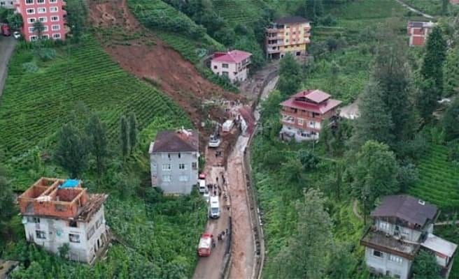 Rize'deki sel bölgelerinde acele kamulaştırma kararı