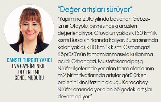 Otoyolun parlattığı bölgeler-8