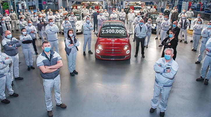 Fiat 500, 2,5 milyon üretim adedine ulaştı