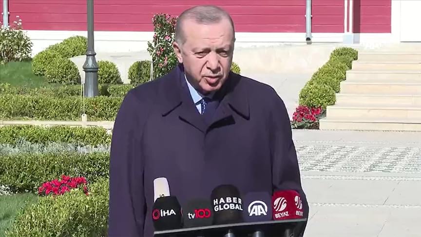 Cumhurbaşkanı Erdoğan'dan Kanal İstanbul ve normalleşme açıklaması