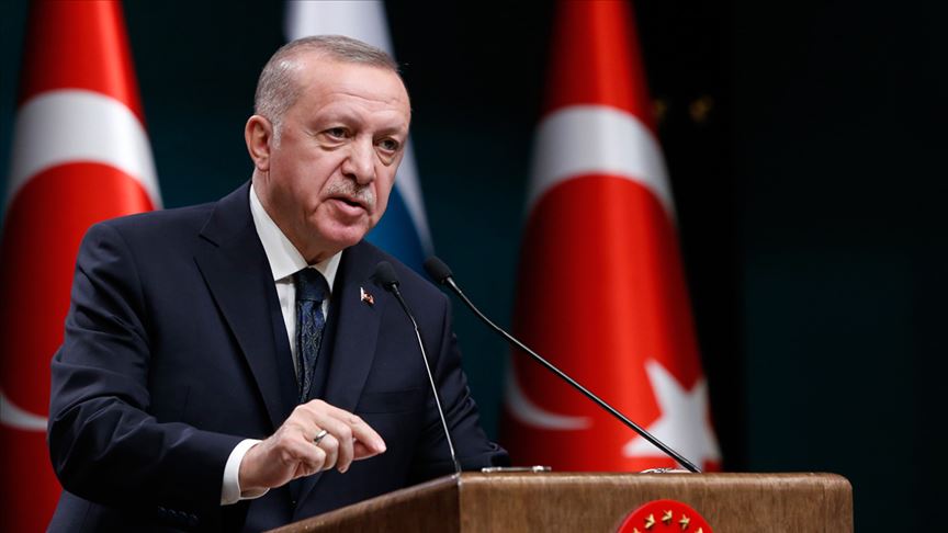 Cumhurbaşkanı Erdoğan, virüsle mücadelede yeni önlemleri açıkladı