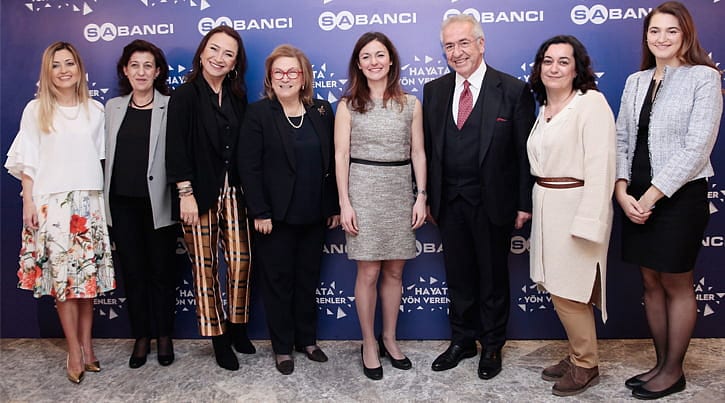 Sabancı'dan kadınlara destek