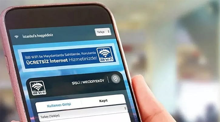 İstanbul'a bayramda ücretsiz internet