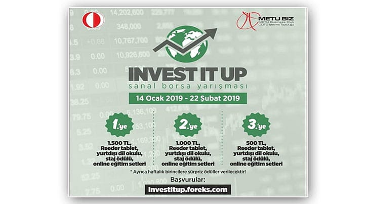 ‘INVEST IT UP’ 14 Ocak’ta başlıyor