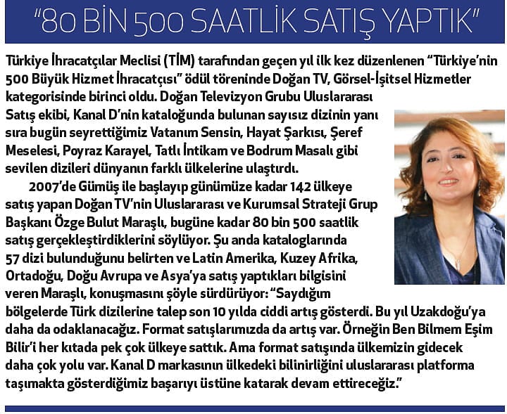 Dizi ihracatımız çok hızlı yükseliyor-3