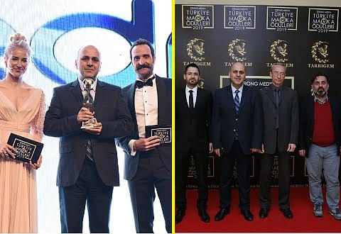 Muhteşem törenle ödüller verildi-1