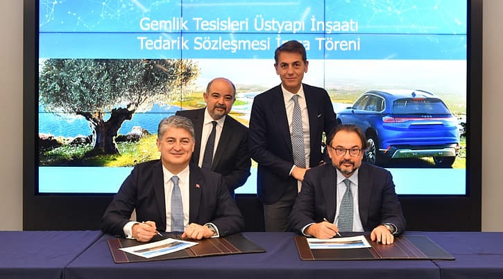 Yerli otomobil tesisi için imzalar atıldı