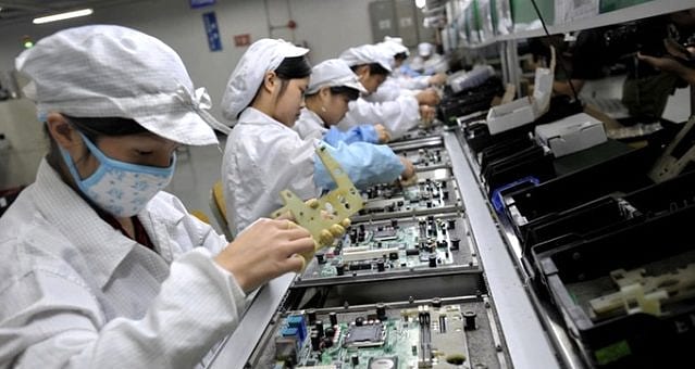 Virüs, Çin'de en çok elektronik sektörünü etkiledi