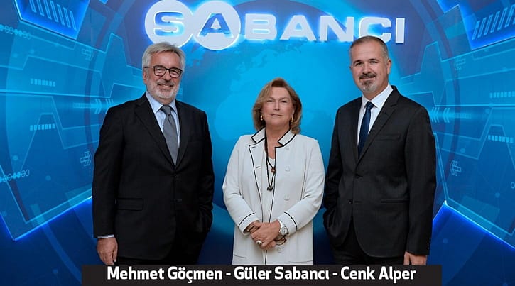 Sabancı’da bayrak değişimi