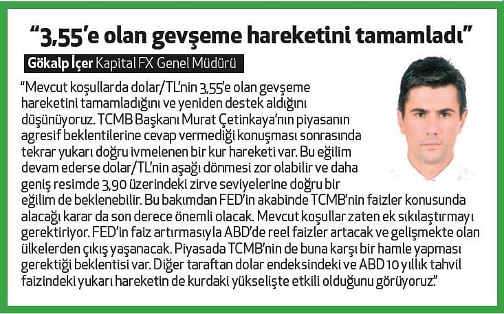 Dolarda gevşemenin sonuna geldik mi?-1