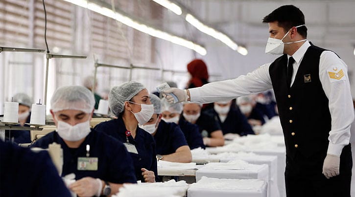 Milli Savunma Bakanlığı fabrikalarında virüs mesaisi