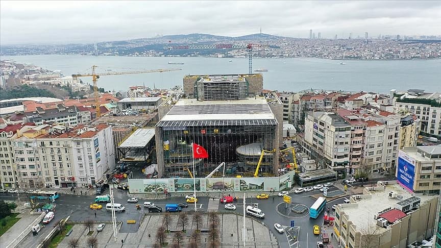 AKM inşaatında son durum: Yüzde 82'si tamamlandı