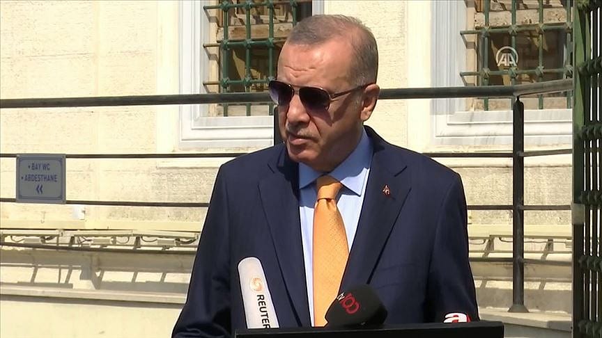 Cumhurbaşkanı Erdoğan'dan aşı açıklaması