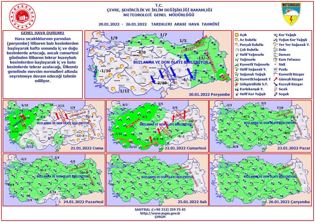 Meteoroloji haritayı paylaştı: İstanbul dahil çok sayıda ilde 6 gün kar var-0