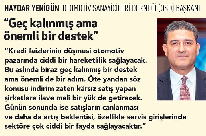 Konut ve otomotivde düşük faiz heyecanı-1