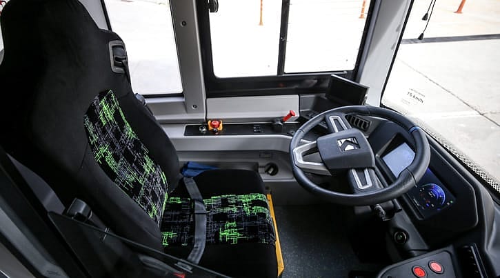 Yerli elektrikli sürücüsüz otobüse Kuzey Avrupa'dan ilgi-1