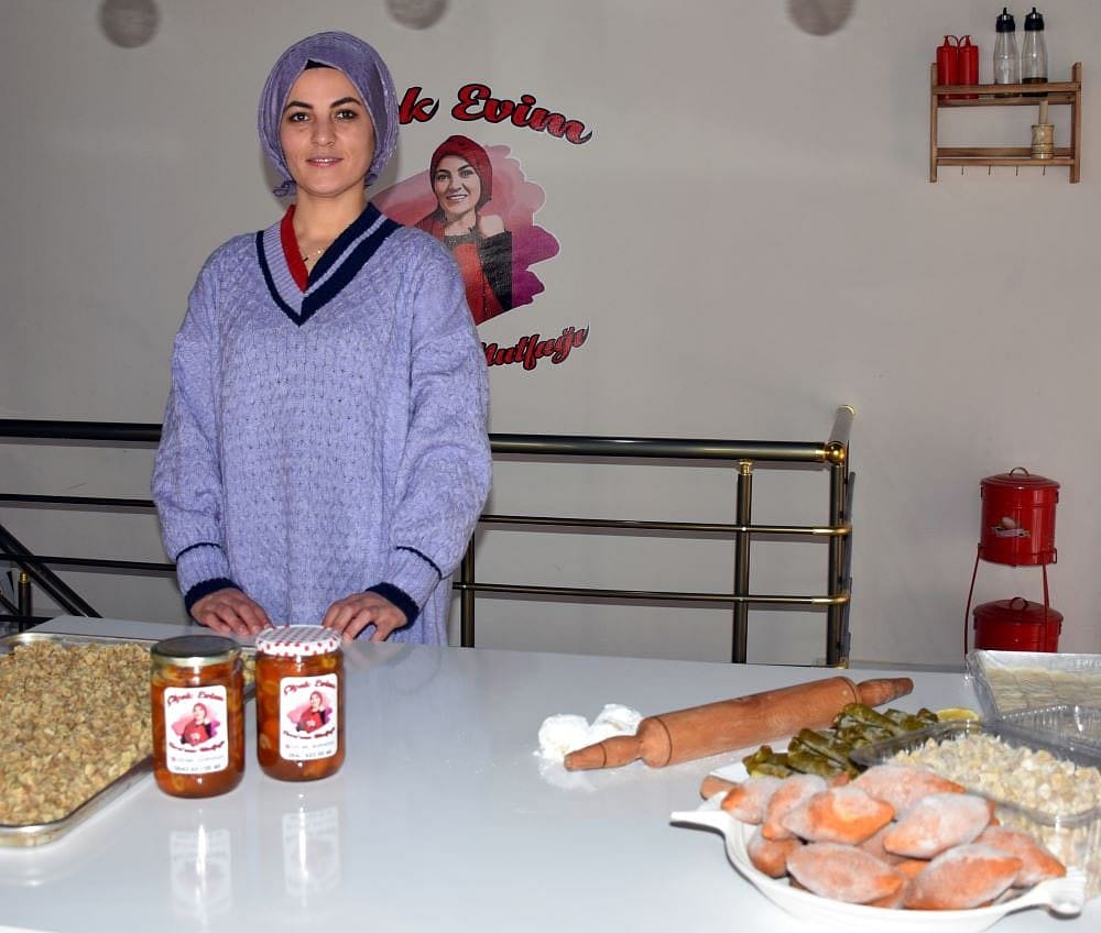 Evde yapıyordu, KOSGEB desteğiyle kendi iş yerini açtı-1