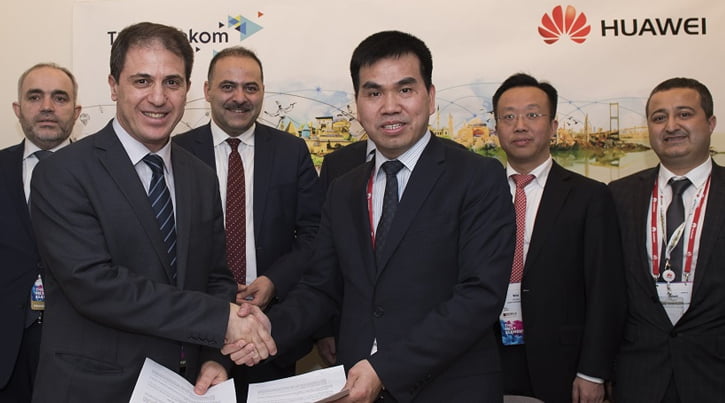 TT ve Huawei'den 5G işbirliği