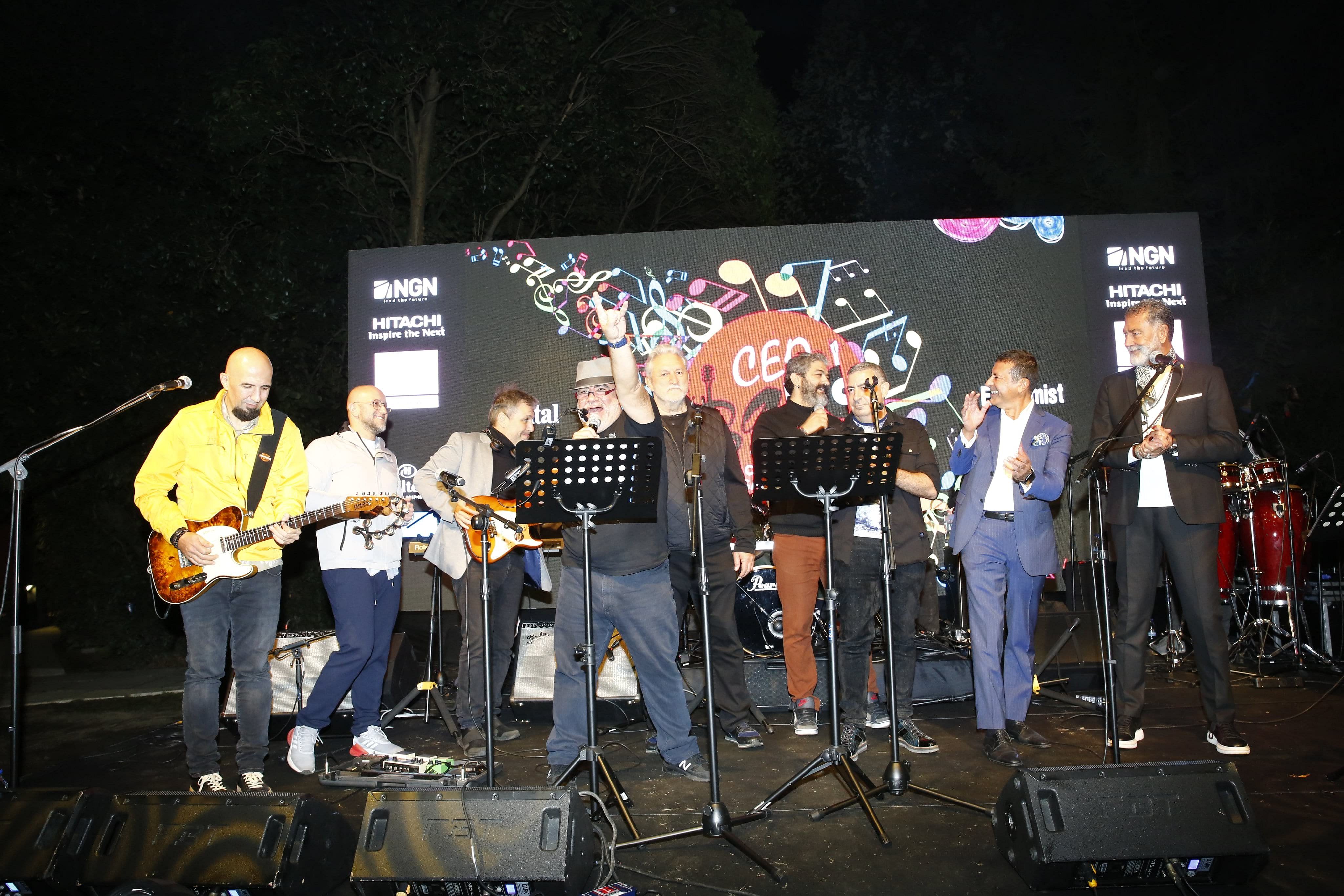 CEO Band etkinliğinde CEO’lar sahnede buluştu