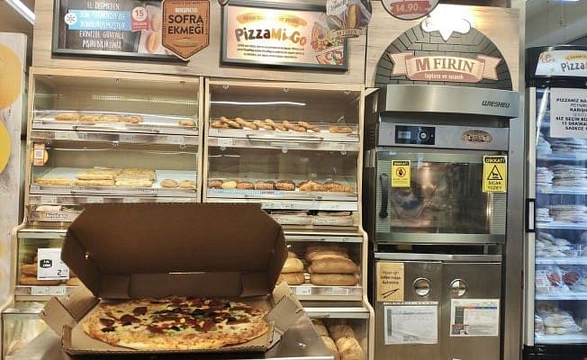 Migros'tan Türkiye'nin dört bir yanına pizza servisi