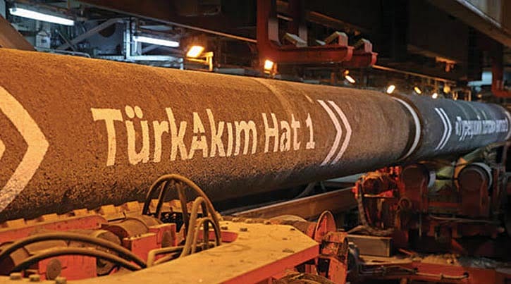 TürkAkım ilk gaz akışı için hazır