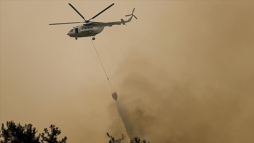 OGM, 'Muğla Köyceğiz'de helikopter düştü' söylentisini yalanladı