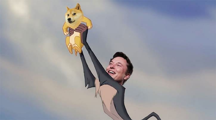 Elon Musk peş peşe attığı tweetlerle Dogecoin'i uçurdu 