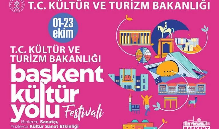 Başkent Kültür Yolu Festivali başlıyor