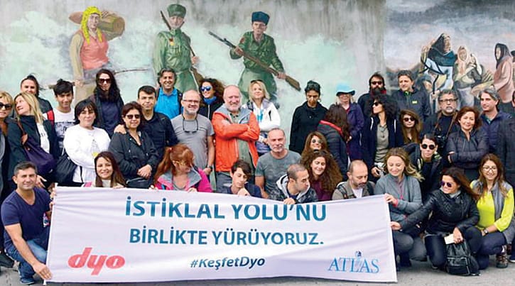 DYO, İstiklal Yolu'nda