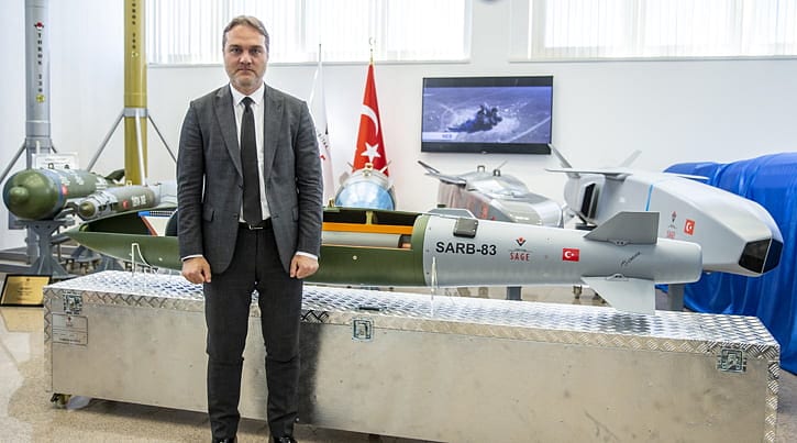 Yerli uçak bombası SARB-83 göreve hazır