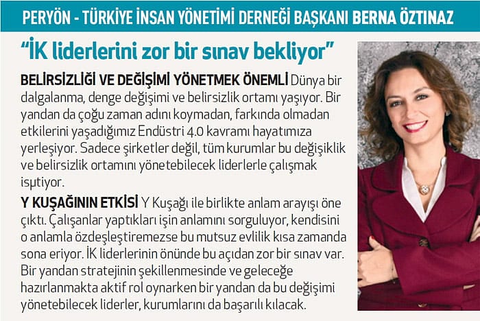 Yeni liderler, değişime İK yöneticileriyle başladı-1