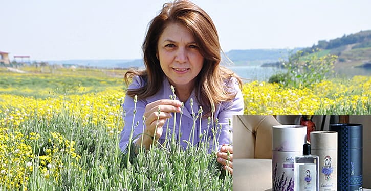 Adana’dan lavanta markası çıkardı