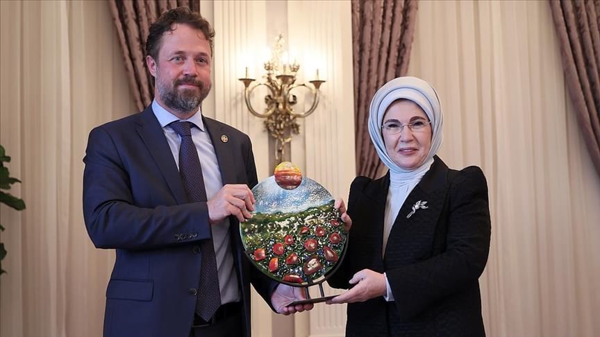Emine Erdoğan'a çevre çalışmalarından ötürü BM'den Ödül