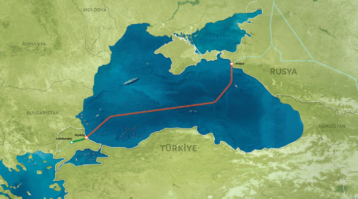 Türk Akımı'nda yarı yol tamamlandı