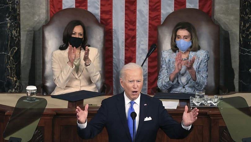 Biden'den kongredeki ilk konuşmasında dikkat çeken Rusya ve Çin mesajı
