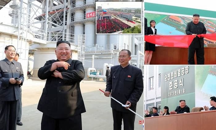 Kim Jong-un'un fabrika açılışı yaparken fotoğrafları ortaya çıktı-1