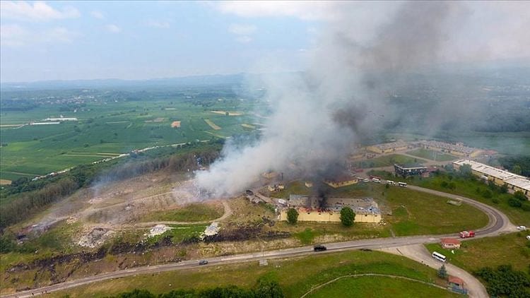 Sakarya'da havai fişek fabrikasındaki patlamada son durum-0