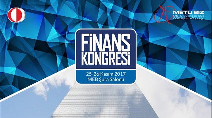Finans Kongresi 25-26 Kasım'da ODTÜ'de!