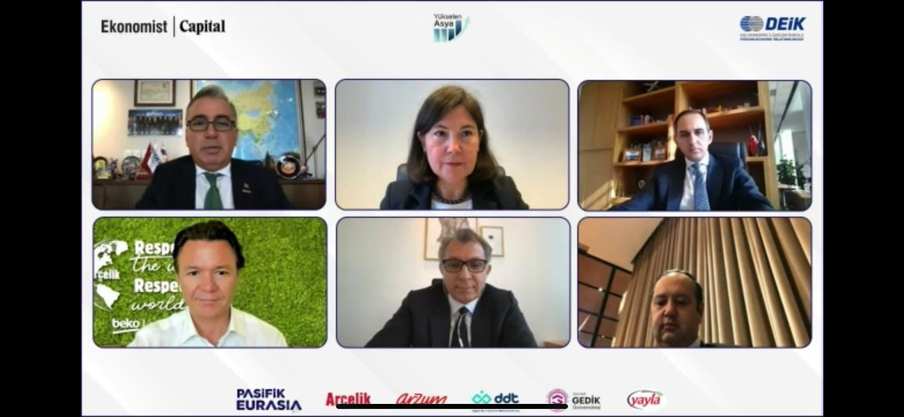 'Yükselen Asya' webinarı yapıldı-0