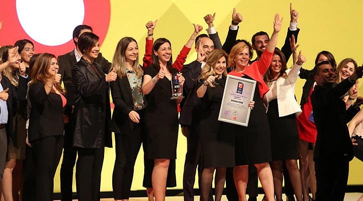 En iyi işveren" ödülü Vodafone'un