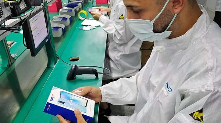 Çinli akıllı telefon devi 20 milyon dolar yatırımla Türkiye'de üretime başladı