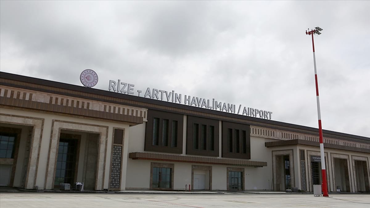 Rize-Artvin Havalimanı, daimi hava hudut kapısı ilan edildi