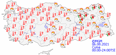 Antalya, Adana ve Isparta'da cumartesi günü yağış bekleniyor-1