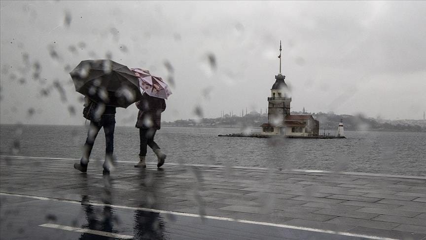 İstanbul'a yağmur, Trakya'ya kar uyarısı