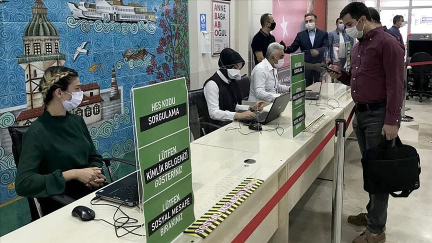 İstanbul'da HES kodu uygulaması başladı
